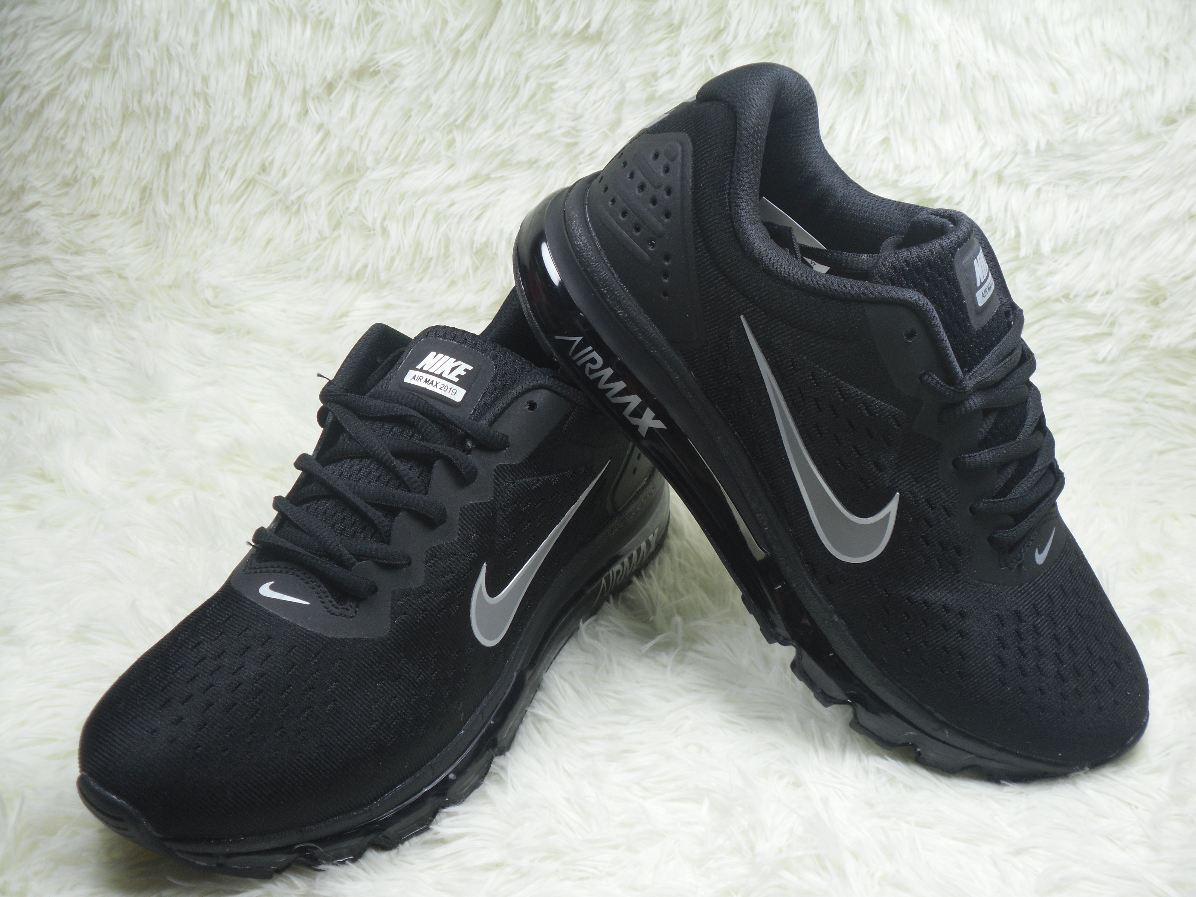 New Nike Air Max 2019 Black Grey